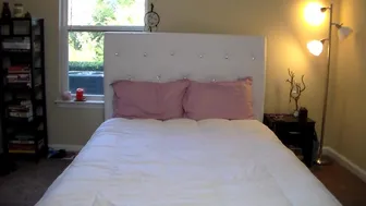 Cumming Hard in my New Bed