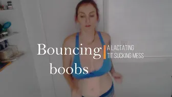 Kelly Payne Bouncing Boobs Tit Sucking Mess 3