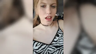 Izzy Wilde  onlyfans So Hot Out, I Felt Like Freeing Myself In The Car 2