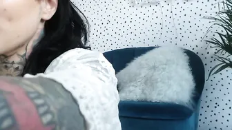 inkedfantasy  Deep sex in front of the camera