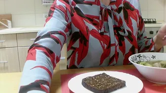 SpartakCHemp  Cute brunette girl licks dildo