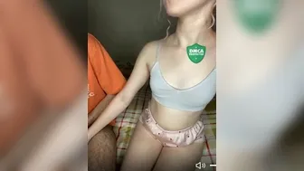 piskaedenorog Beautiful female in stockings with a toy spends time unforgettably