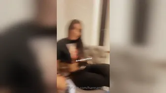 Hanna Miller onlyfans Slutty bitch masturbates pussy