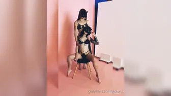 Grace_t Delightful chicks are engaged in vicious caresses.