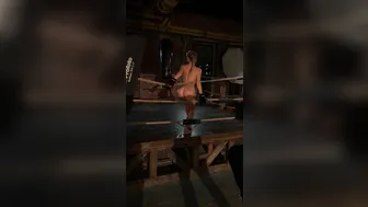 Anna Ioannova Cute slut caresses intimate places