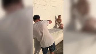 Anna Ioannova completely bared slender body