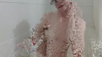 Pearl Sinclair onlyfans Skinny bitch jerking pussy with phallus