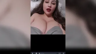 Louisa Khovanski aka louisakhovanski  onlyfans Busty BBW shows intimate places
