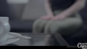 littlecaprice  onlyfans with a toy in the wet pink hole