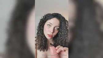 bambitwo  onlyfans Luxurious chick caresses breast