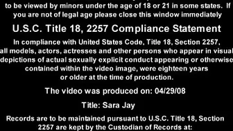 Sara Jay  onlyfans ordered pizza and paid in kind