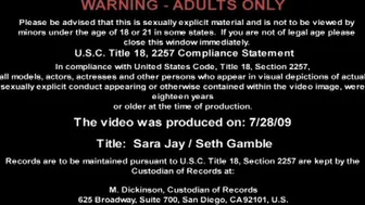 Sara Jay  onlyfans  Insatiable babe finger fucks for an hour