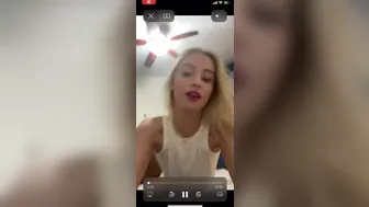 Dilfenergy aka Bella Rome  onlyfans  Petite babe finger fucks in the ass