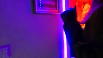 ASMR Peaches leather sexi roleplay