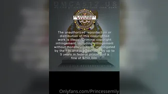 Princess Emily aka princessemily onlyfans Crazy chick caresses sex lips