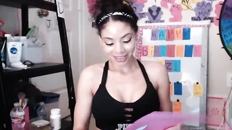 unicornfantac  play with her horny pink pussy